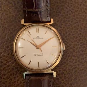 Vintage Bucherer Manufacture Calatrava Style Watch
